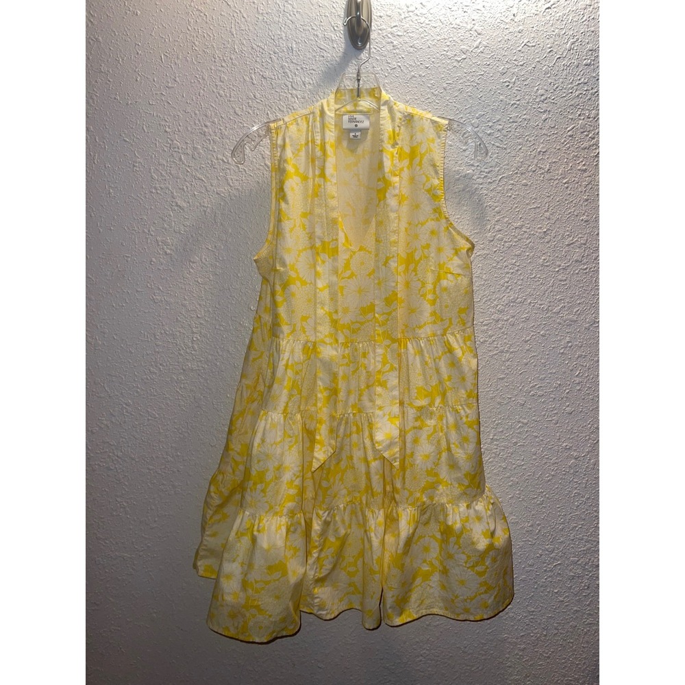 Lisa Marie Fernandez Yellow/White Floral Dress.